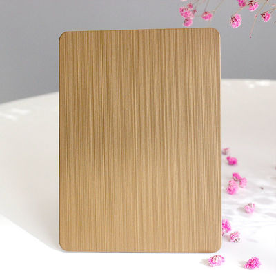 Good price 304 Brushed Decorative Stainless Steel Sheet 201 Hairline Stainless Steel Panel online