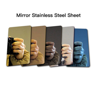 Good price 3.0mm Mirror Finish Stainless Steel Sheet Mirror Polished SS Plate Cut To Size online