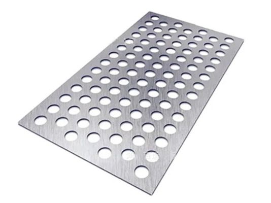 Good price Corrosion Resistant 304 Stainless Steel Perforated Sheets 1500mm Width DIN Standard online