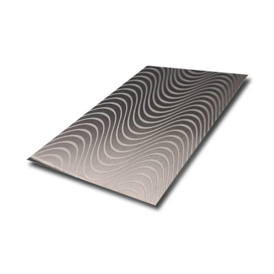 Good price Architectural Grade 201 304 316 Etched Stainless Steel Panels Corrosion Resistance online