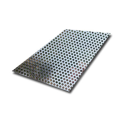 Good price Premium Food Grade Perforated 316 Stainless Steel Sheet For Baking Trays Corrosion Resistant online