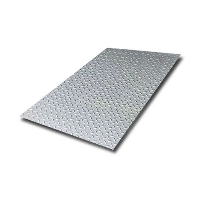 Good price 201 304 Textured SS Checkered Sheet Non Slip Stainless Steel Floor Plate online