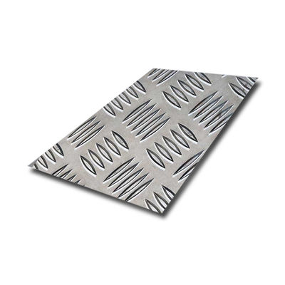 Good price 3mm 5mm Anti Slip SS Checkered Sheet With Pattern Hot Rolled Stainless Steel Sheet online
