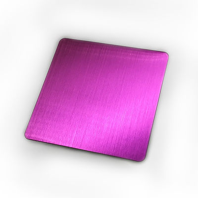 Good price 4X10 gold PVD Color Plated 316 Decorative Stainless Steel Sheet 1.2 mm Thick online