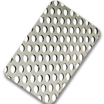 Good price 4x8 Pentagon Hole SS 304 Decorative Perforated Metal Sheets For Wall Covering online