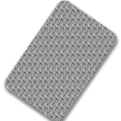 Good price Decorative 201 Checkered Stainless Steel Sheet 1219x2438mm 0.3-3mm JIS online