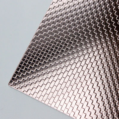 sus 304 stainless steel embossed checkered pattern textured sheet metal ...