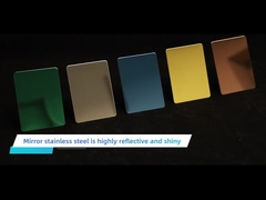 201 304 316 color 8k mirror decorative stainless steel sheet for wholesales
