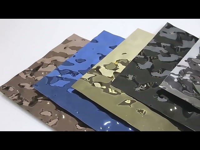 Company videos About 304 316 Decorative Stainless Steel Sheet PVD Color Coating SS Sheet