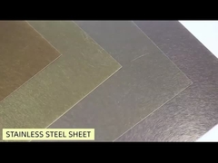 304 316 Decorative Stainless Steel Sheet PVD Color Coating SS Sheet