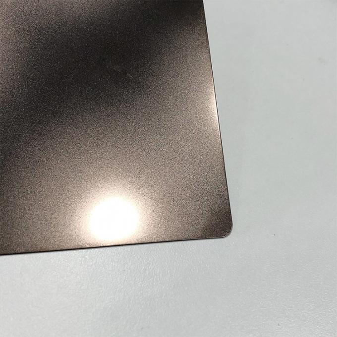 inox 304 0.5mm Anti-Fingerprint Finish PVD Black Coating On Sandblasted ...